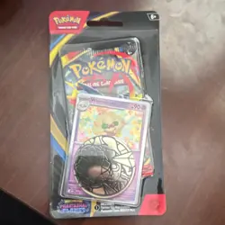 Pokemon TCG Blister Pack Sealed Coin Promo + Booster Pack NEW - Image 1