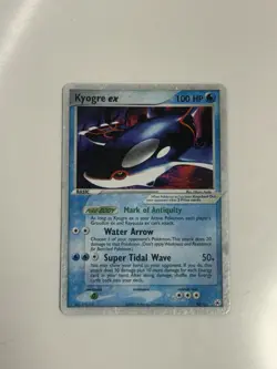 Pokemon TCG Kyogre ex 94/101 Hidden Legends Holo Silver Border - Image 1