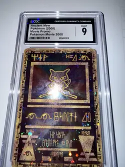 Pokemon CGC 9 Mint WotC Promo Ancient Mew - Image 1