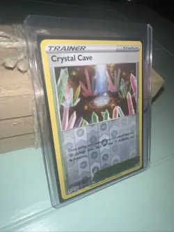 Pokemon Crystal Cave 144/203 Reverse Holo SWSH07: Evolving Skies NM - Image 2