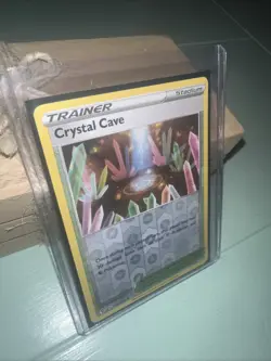Pokemon Crystal Cave 144/203 Reverse Holo SWSH07: Evolving Skies NM - Image 5