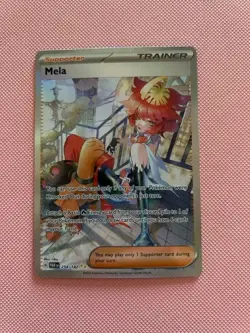 Mela 254/182 Sv04: Paradox Rift Holo - Full Art Trainer - English - Pokemon TCG - Image 1