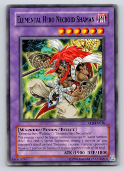 Elemental Hero Necroid Shaman - EOJ-EN036 - Common Yugioh - Image 1