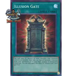Yugioh! 1x Illusion Gate MZMU-EN023 Collector's Rare 1st Ed NM - Image 1