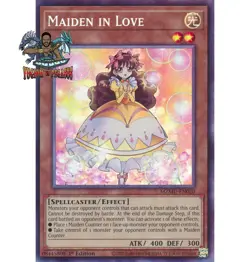 Yugioh! 1x Maiden in Love MZMU-EN020 Collector's Rare 1st Ed NM - Image 1
