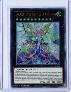 Galaxy-Eyes Cipher X Dragon - GFTP-EN011 - Ultra Rare 1st Edition - Yugioh - Image 1