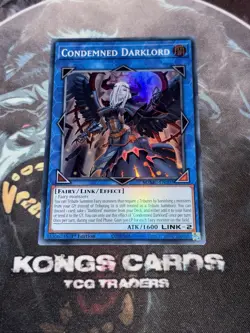 MZMU-EN107 Condemned Darklord Super Rare Yu-Gi-Oh! NEW - Image 1