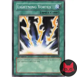 Yugioh Lightning Vortex SD8-EN026 Common 1st Edition NM - Image 1