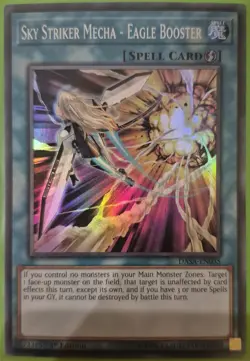 YuGiOh Sky Striker Mecha - Eagle Booster Super Rare 1st Edition DASA-EN035 - Image 1