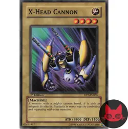 Yugioh X-Head Cannon DP2-EN005 Common 1st Edition NM - Image 1