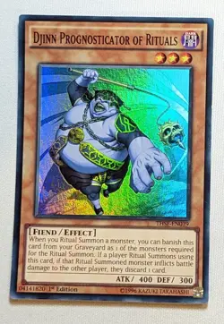 Djinn Prognosticator of Rituals - THSF-EN039 - Super Rare Yugioh 1st Edition - Image 1