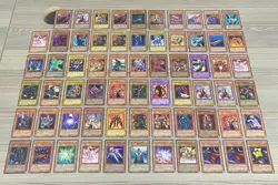 65 X YU-GI-OH! EFFECT & CREATURE 1996 FOIL EMBOSSED CARDS TCG CARD GAME YUGIOH - Image 1