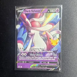 Pokemon Dark Sylveon V SWSH134 Sword & Shield Promo Holo 180 HP Card - Image 1