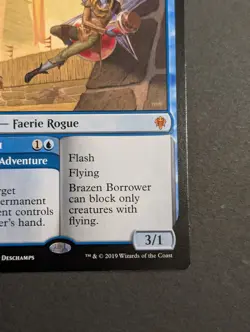 MTG Card - 1x Brazen Borrower - Throne of Eldraine - NM - Throne of Eldraine 039 - Image 4