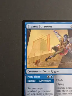 MTG Card - 1x Brazen Borrower - Throne of Eldraine - NM - Throne of Eldraine 039 - Image 5