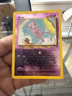 Pokemon TCG Mew Reverse Holo Card No.151 Southern Islands Nm Condition English - Image 1