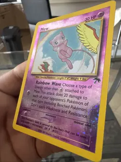 Pokemon TCG Mew Reverse Holo Card No.151 Southern Islands Nm Condition English - Image 2