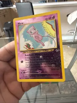 Pokemon TCG Mew Reverse Holo Card No.151 Southern Islands Nm Condition English - Image 5