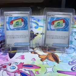 Ascended Heroes ASC 198/217 Poke Pad Trainer Cards Lot 2 - English Mint/NM - Image 1