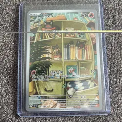 Pokemon TCG Litten Temporal Forces Illustration Card 167/162 - Image 2