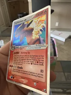 Pokemon TCG Typhlosion EX Holo Rare Card 110/115 2005 Unseen Forces Nm/M - Image 4