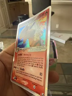 Pokemon TCG Typhlosion EX Holo Rare Card 110/115 2005 Unseen Forces Nm/M - Image 5