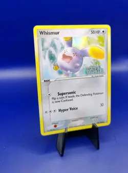 Whismur 69/100 Ex Crystal Guardians Holo Pokemon Card Nintendo TCG 2006 Stamped - Image 2