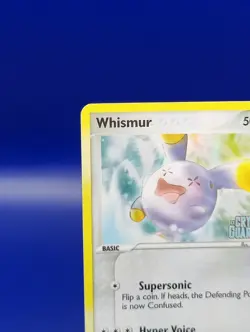 Whismur 69/100 Ex Crystal Guardians Holo Pokemon Card Nintendo TCG 2006 Stamped - Image 4