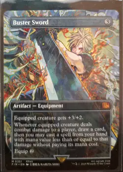 Buster Sword (Borderless) Final Fantasy Regular - Image 1