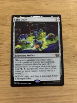 The Ooze TMNT Regular 0177 Magic The Gathering NM - Image 1