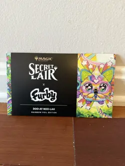 MTG Secret Lair Furby: Doo-ay Noo-lah​ (Rainbow Foil) Magic the Gathering - New - Image 1