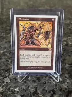 1999 Magic: The Gathering Meekstone - Classic Sixth Edition Rare Artifact - MTG - Image 1