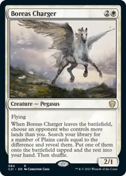 Boreas Charger x4 - Commander 2021 - NM-Mint, English - Commander 2021 - Image 1