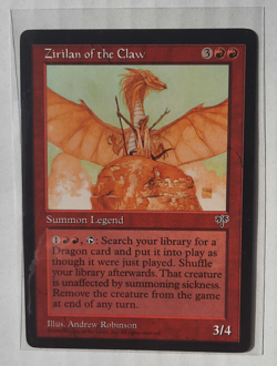 MTG Mirage | Zirilan of the Claw | LP | Magic The Gathering - Image 1