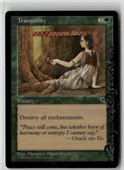 MTG Tranquility Tempest Artist Proof Signed Margaret Organ-Kean - Image 1