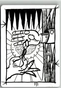 MTG Brokers Ascendancy Gilded Foil 362 SNC Artist Proof w/ Sketch - Image 2