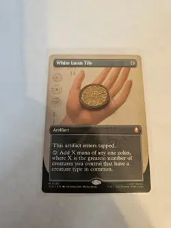 White Lotus Tile Borderless MTG Avatar: TLA Nm/M - Image 1