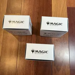 MTG Final Fantasy Prerelease Pack Kit LOT OF 3 - Brand New Sealed - Image 4