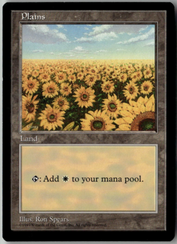 MTG Plains APAC Land Red Pack Ron Spears Sunflower LP - Image 1