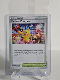 Fanfare Perayaan Promo 374/S-P (Indonesian) Sealed Pokemon Card–Stadium Trainer - Image 1