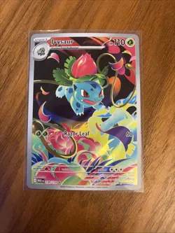 Ivysaur Illustration Rare 134/132 Near Mint Mega Evolution Pokemon TCG English - Image 1