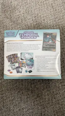 Pokemon TCG Scarlet & Violet Temporal Forces ETB NEW FACTORY SEALED - Image 2