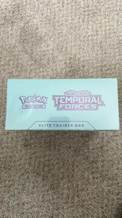 Pokemon TCG Scarlet & Violet Temporal Forces ETB NEW FACTORY SEALED - Image 3