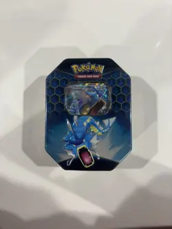 Pokemon TCG: Hidden Fates Gyarados GX Tin NEW & Factory Sealed 4x Boosters - Image 1