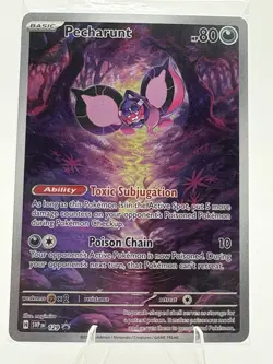 Pokemon! Pecharunt SVP 129 - Promo - Illlustration Rare - Holo - NM/Mint - Image 1