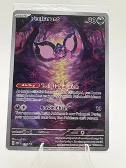 Pokemon! Pecharunt SVP 129 - Promo - Illlustration Rare - Holo - NM/Mint - Image 2