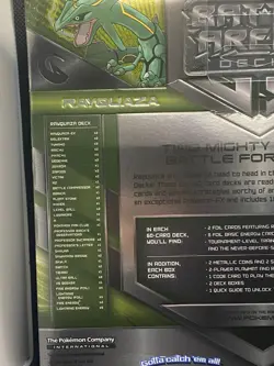 Pokemon Rayquaza EX vs Keldeo EX Battle Arena Decks 2016 - Factory Sealed - Image 5