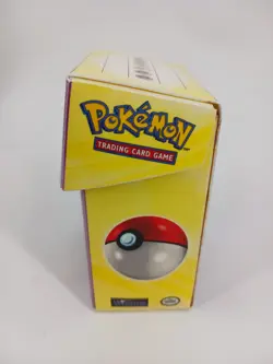 WOTC Pokemon Pikachu and Mewtwo Ultra Pro Deck Box 1999 Rare Empty Used - Image 2