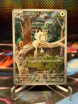 Meowth 106/094 IR Phantasmal Flames English Pokemon TCG - MINT - Image 1