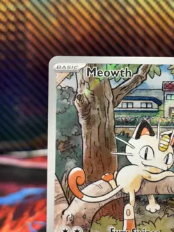Meowth 106/094 IR Phantasmal Flames English Pokemon TCG - MINT - Image 3